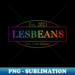 Lesbeans rainbow - Trendy Sublimation Digital Download - Defying the Norms