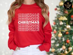 Christmas Sweatshirt, Womens Christmas Crewneck, Womens Christmas Sweatshirt, Christmas Tree Sweatshirt, Womens Christma