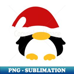 Christmas and Penguin - Creative Sublimation PNG Download - Capture Imagination with Every Detail