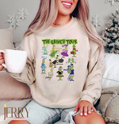 The Grinch Tour Taylor Swift Christmas Sweatshirt