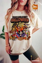 Vintage Everyday Is Halloween Shirt, Vintage Disney Halloween Shirt, Disney Characters Shirt, Winnie Pooh Shirt, Mickey