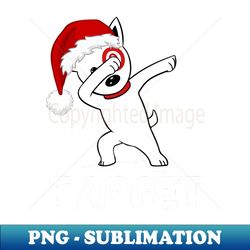 Merry Christmas Bullseye Cute Puppy Team Member - Special Edition Sublimation PNG File - Perfect for Personalization