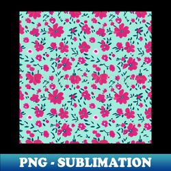 a small flower pattern watercolor style - premium sublimation digital download - revolutionize your designs