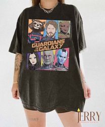Vintage Marvel Guardians of the Galaxy 3 Comfort Colors Shirt, Marvel Avengers Shirt, Super Hero Shirt, Marvel Movies 20