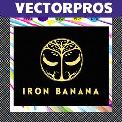 iron banana svg, iron banana, banana svg, iron banner, iron banana shirt,trending svg for silhouette, files for cricut,