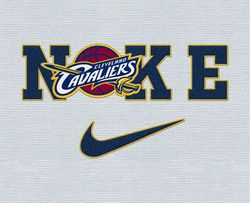 Nike Cleveland Cavaliers Svg, Stitch Nike Embroidery Effect, NBA Logo, Basketball Svg, NBA, Nike Nba Design 21
