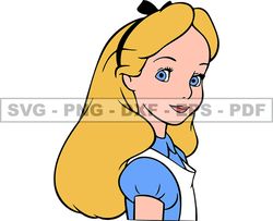 Alice in Wonderland Svg, Alice Svg, Cartoon Customs SVG, EPS, PNG, DXF 120