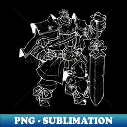 Swag Cozy Knight - PNG Sublimation Digital Download - Perfect for Personalization