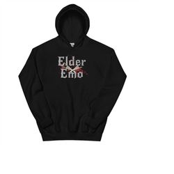 Elder Emo 2000s Emo Rock Music Emo Ska Pop Punk Band y2k Unisex Hoodie
