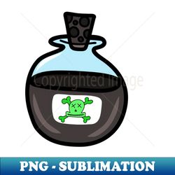 cartoon poison bottle made by endlessemporium - png sublimation digital download - create with confidence
