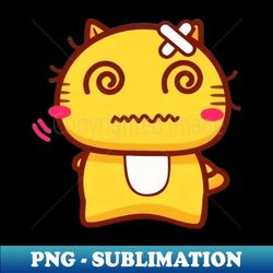 Dizzy Cat - Signature Sublimation PNG File - Spice Up Your Sublimation Projects