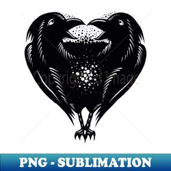 Love raven - Premium PNG Sublimation File - Add a Festive Touch to Every Day