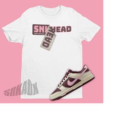 sneaker stickers shirt to match dunk low valentine's day - valentine dunks tee - shirt to match dunks - sneakerhead gift