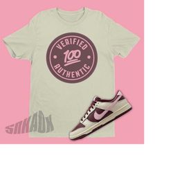 Verified Authentic Shirt To Match Dunk Low Valentine's Day - Valentine Dunks Tee - Shirt To Match Dunks - Sneakerhead Gi