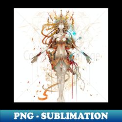 Goddess of color - High-Resolution PNG Sublimation File - Perfect for Sublimation Art