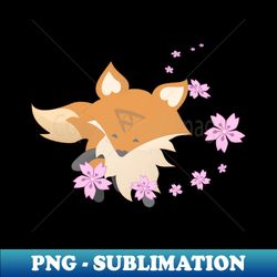 Sakura Fox Pink - Trendy Sublimation Digital Download - Transform Your Sublimation Creations