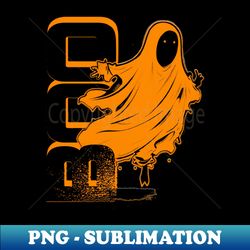 Ghost Of Disapproval - Orange Halftone V2 Dark typo - Creative Sublimation PNG Download - Unlock Vibrant Sublimation Designs