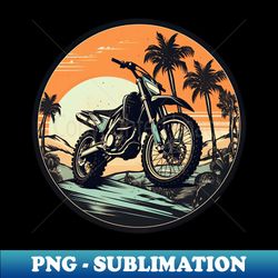 Dirt bike classic vintage motocross MX-Academy Mckli - Artistic Sublimation Digital File - Enhance Your Apparel with Stunning Detail