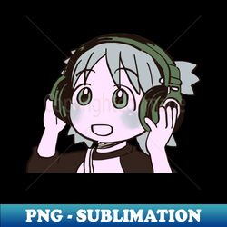 yotsuba vibin on the headphone - High-Resolution PNG Sublimation File - Bring Your Designs to Life