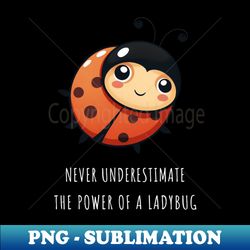 Cute Ladybug Kawaii - Artistic Sublimation Digital File - Defying the Norms