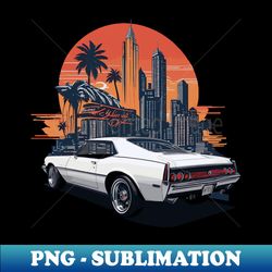 American classic car - Premium PNG Sublimation File - Enhance Your Apparel with Stunning Detail