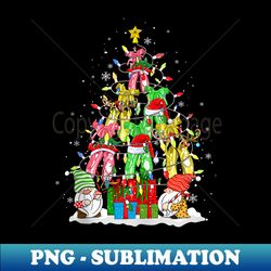 santa reindeer elf ballet shoes as xmas tree ballet dancer - premium sublimation digital download - perfect for sublimation art