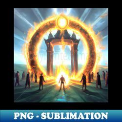 Mystic Portal to Unworldly Dimension - Special Edition Sublimation PNG File - Defying the Norms
