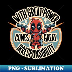 Deadpool Comic 1 - Artistic Sublimation Digital File - Stunning Sublimation Graphics