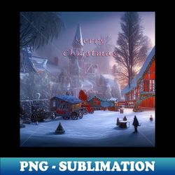 Christmas Village - Creative Sublimation PNG Download - Perfect for Sublimation Art