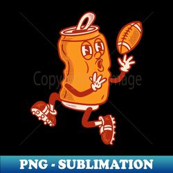 Retro cartoon American Football - Professional Sublimation Digital Download - Boost Your Success with this Inspirational PNG Download