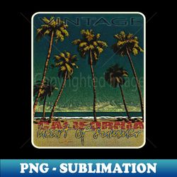 California heart of summer - Aesthetic Sublimation Digital File - Unlock Vibrant Sublimation Designs