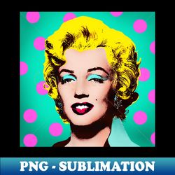 MARILYN TP - Modern Sublimation PNG File - Perfect for Creative Projects