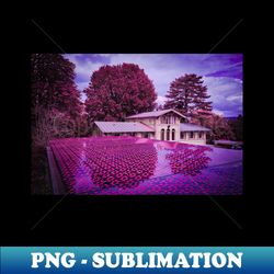 pink house ii  swiss artwork photography - vintage sublimation png download - stunning sublimation graphics