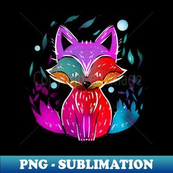 cute fox - Elegant Sublimation PNG Download - Perfect for Sublimation Art