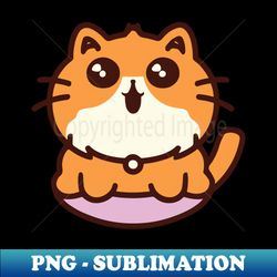 cute kawaii Persian cat cartoon drawing - Special Edition Sublimation PNG File - Unlock Vibrant Sublimation Designs