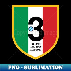 Napoli scudetto campionato italiano - Digital Sublimation Download File - Enhance Your Apparel with Stunning Detail