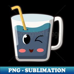 kawaii Cute grape fruit juice drink - Unique Sublimation PNG Download - Stunning Sublimation Graphics