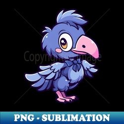 Cute shoebill dancing - PNG Transparent Digital Download File for Sublimation - Capture Imagination with Every Detail