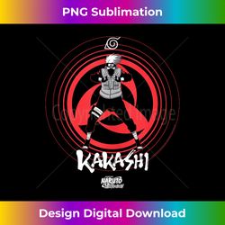 Naruto Shippuden Kakashi Sharingan Eye Symbol Tank Top - Crafted Sublimation Digital Download - Channel Your Creative Rebel