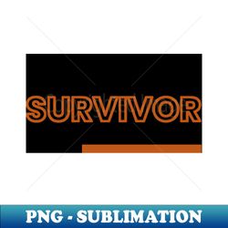 black friday survivor - Decorative Sublimation PNG File - Defying the Norms