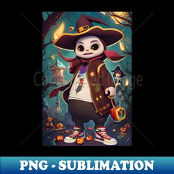 halloween nightmare panda fat 20 - Unique Sublimation PNG Download - Capture Imagination with Every Detail