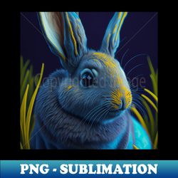 Bunny rabbit portrait - Special Edition Sublimation PNG File - Perfect for Sublimation Mastery