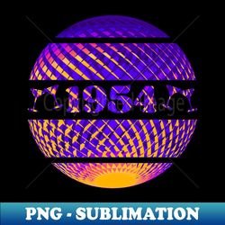 1954 - PNG Transparent Digital Download File for Sublimation - Bring Your Designs to Life