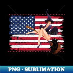 Patriotic America Flag - Sublimation-Ready PNG File - Vibrant and Eye-Catching Typography