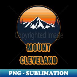 Mount Cleveland - Digital Sublimation Download File - Add a Festive Touch to Every Day