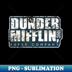 Dunder Mifflin Vintage - Instant PNG Sublimation Download - Boost Your Success with this Inspirational PNG Download