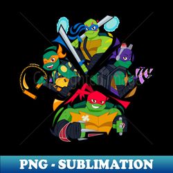 Very Shaped Turtle Teens - Special Edition Sublimation PNG File - Unleash Your Creativity