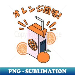 japanese juice box - decorative sublimation png file - vibrant and eye-catching typography