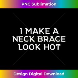 neck brace injury funny physical therapy joke disability - sleek sublimation png download - customize with flair