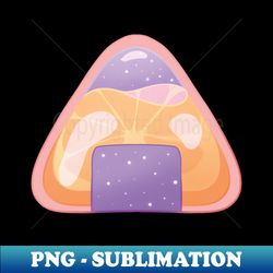 Orange Onigiri - Retro PNG Sublimation Digital Download - Boost Your Success with this Inspirational PNG Download